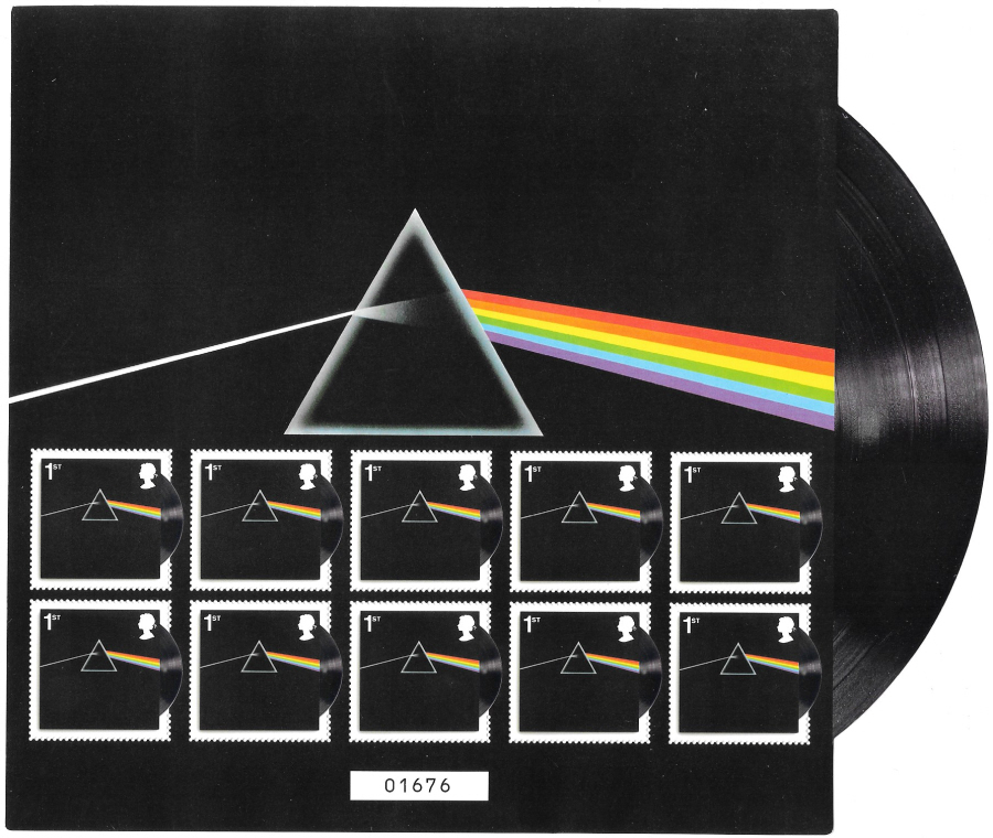 2016 Pink Floyd - Dark Side of the Moon Royal Mail Miniature Sheet